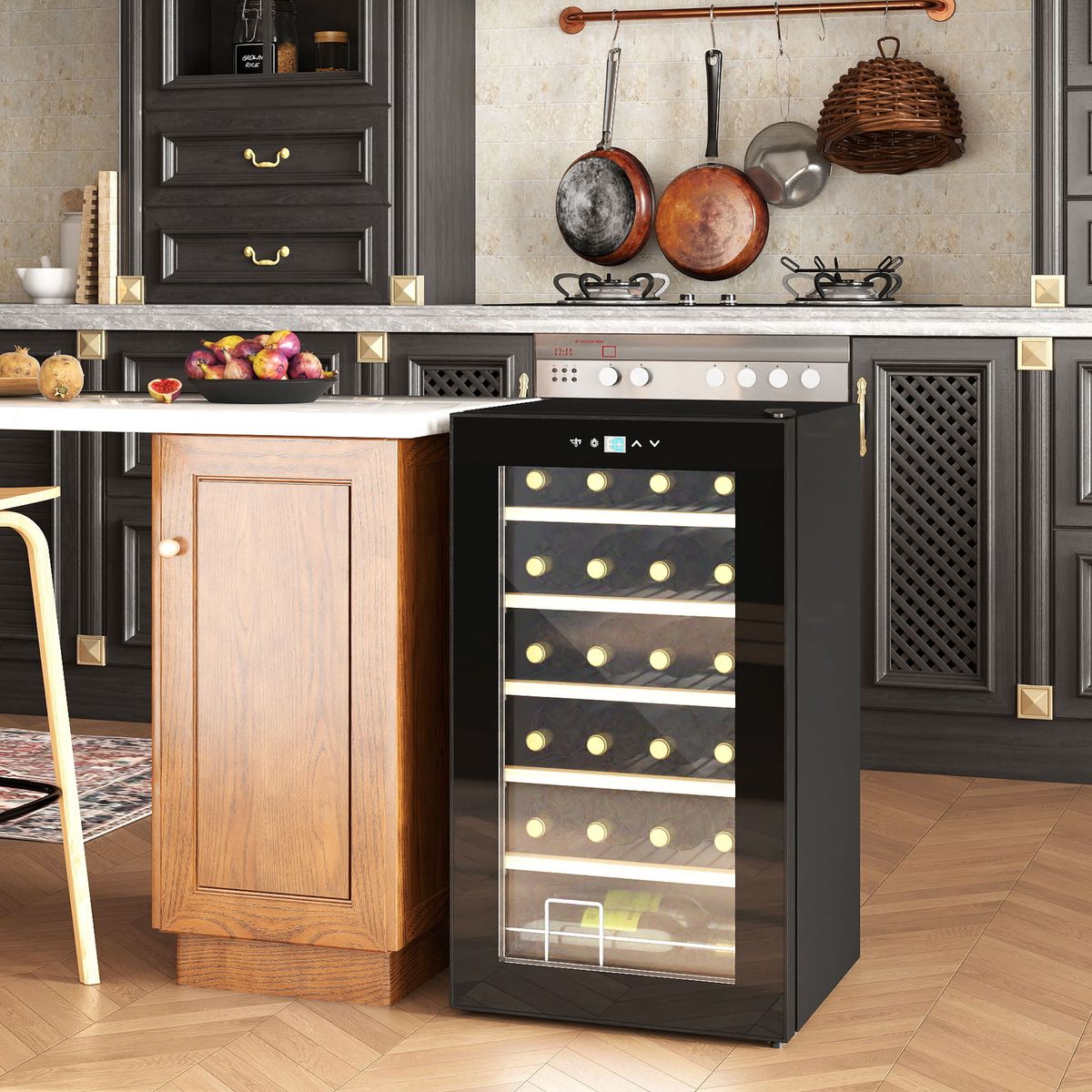 Vinoteca-Homcom-65L-24-botellas-5-20ºC-G-negro-75-cm-