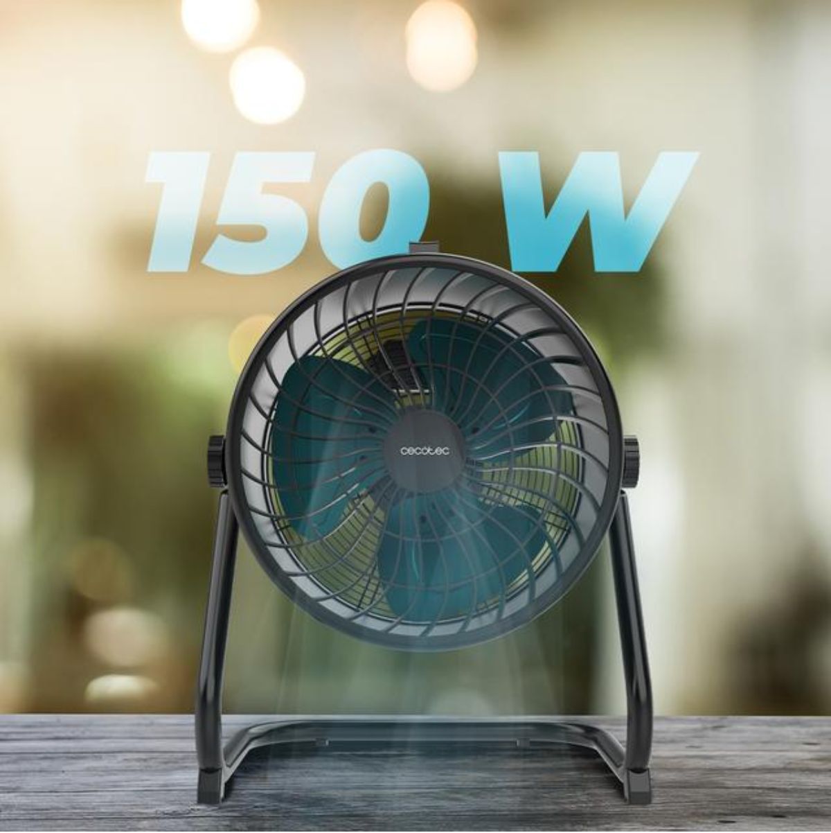 Ventilador-de-suelo-industrial-Cecotec-ProIndustry-FlowCannon-150W-3-velocidades-3-aspas-negro-potencia