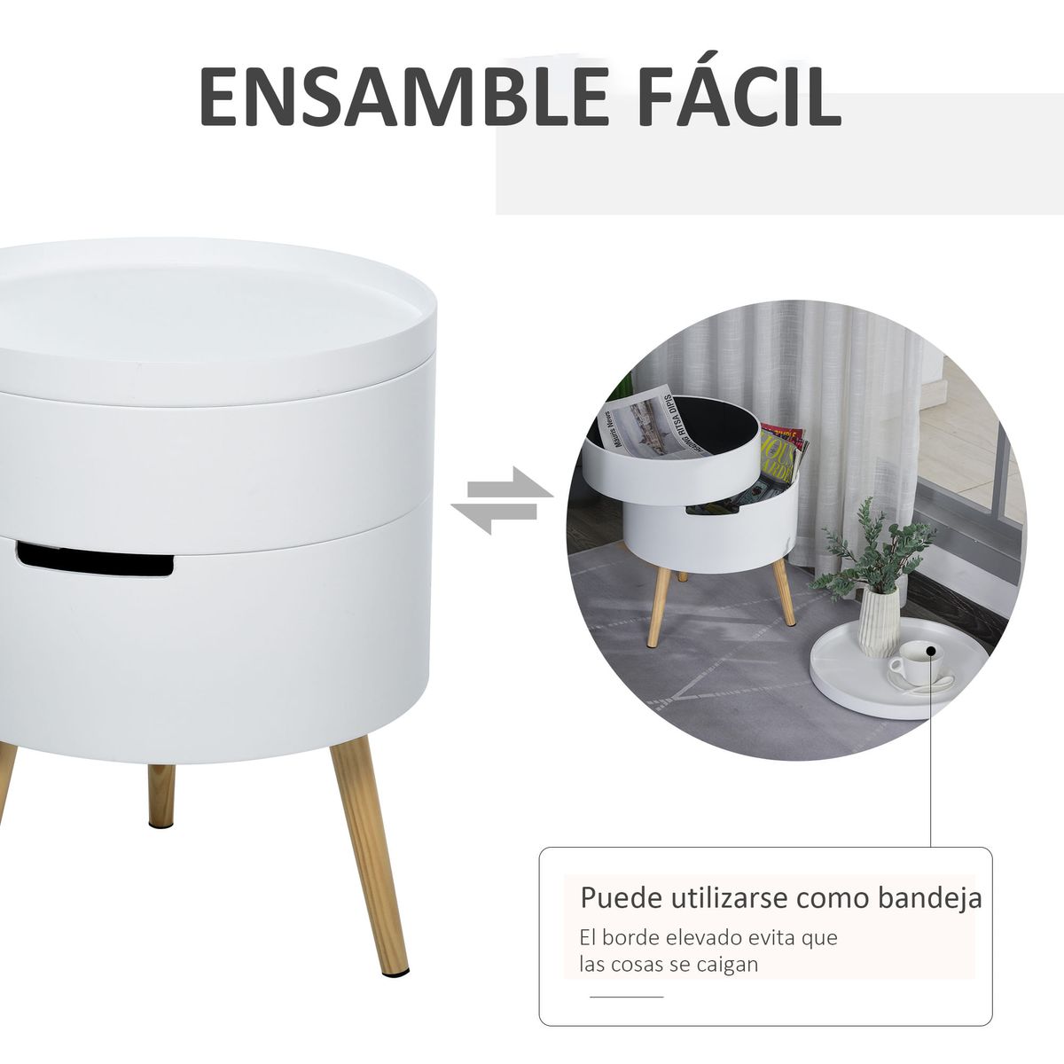 Mesa-auxiliar-Ritual-Homcom-2-compartimentos-blanco-natural-Ø38x48-cm-web
