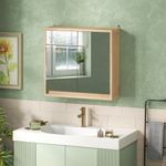 Armario-de-baño-Ricotta-Homcom-2-puertas-con-espejo-natural-45x48x145-cm-ambientada