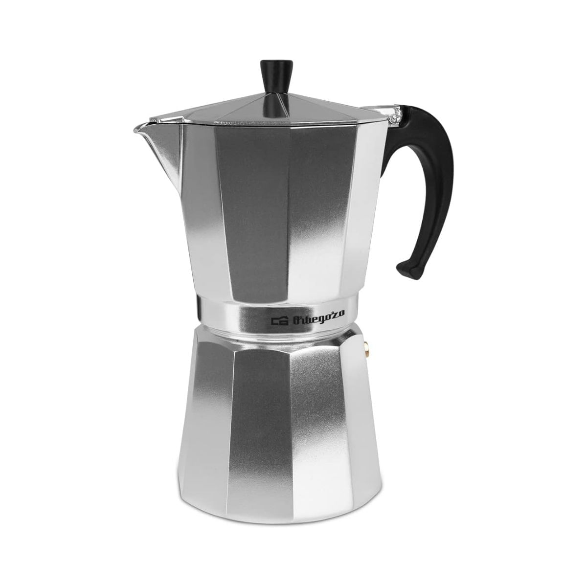 Cafetera-italiana-Orbegozo-KF1200-12-tazas-aluminio--frontal