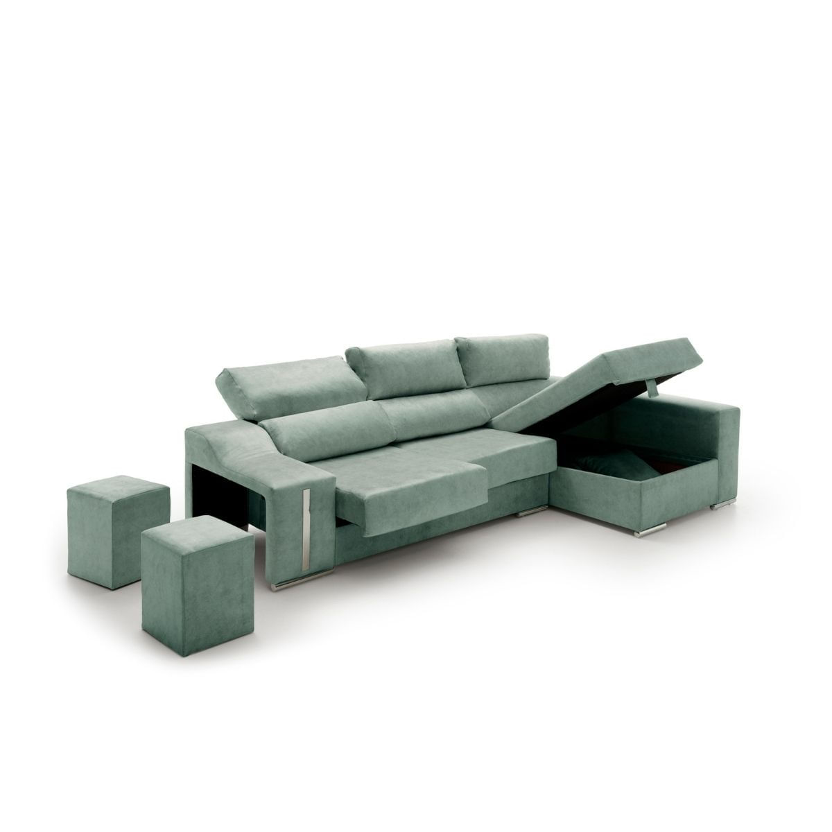Sofa-chaiselongue-Serena-Velare-arcon---2-pufs-derecha-turquesa-102x265x145-cm-arcon