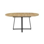Mesa-de-comedor-Sofia-redonda-extensible-negro-Ø110x76-cm-frontal