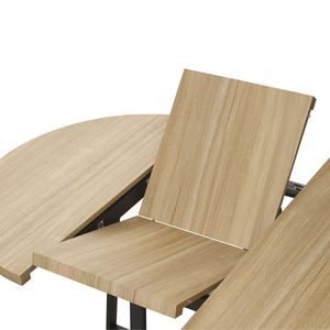 Mesa de comedor Sofia redonda extensible Ø110x76 cm