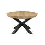 Mesa-de-comedor-Bradley-redonda-extensible-negro-76x130-180x130-cm-fondo-blanco