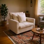 Sofa-cama-Corduroy-respaldo-reclinable-crema-88x99x99-cm-ambientada-sofa