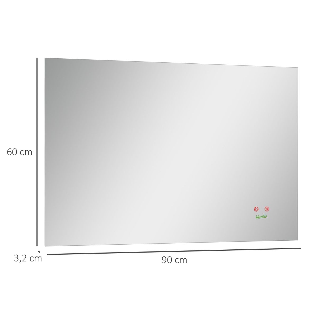 Espejo-de-baño-Olmo-Kleankin-con-luz-LED-y-antivaho-plata-60x90x32-cm-medidas
