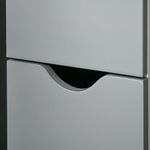 Columna-de-baño-Dallas-Kleankin-2-estantes---2-armarios-gris-118x298x152-cm-detalle