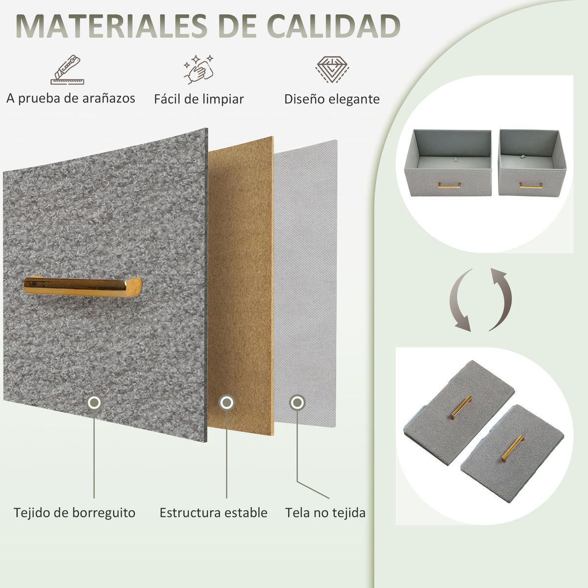 Comoda-Cedro-Homcom-cajones-tela-con-estacion-de-carga-USB-C-gris-76x110x30-cm