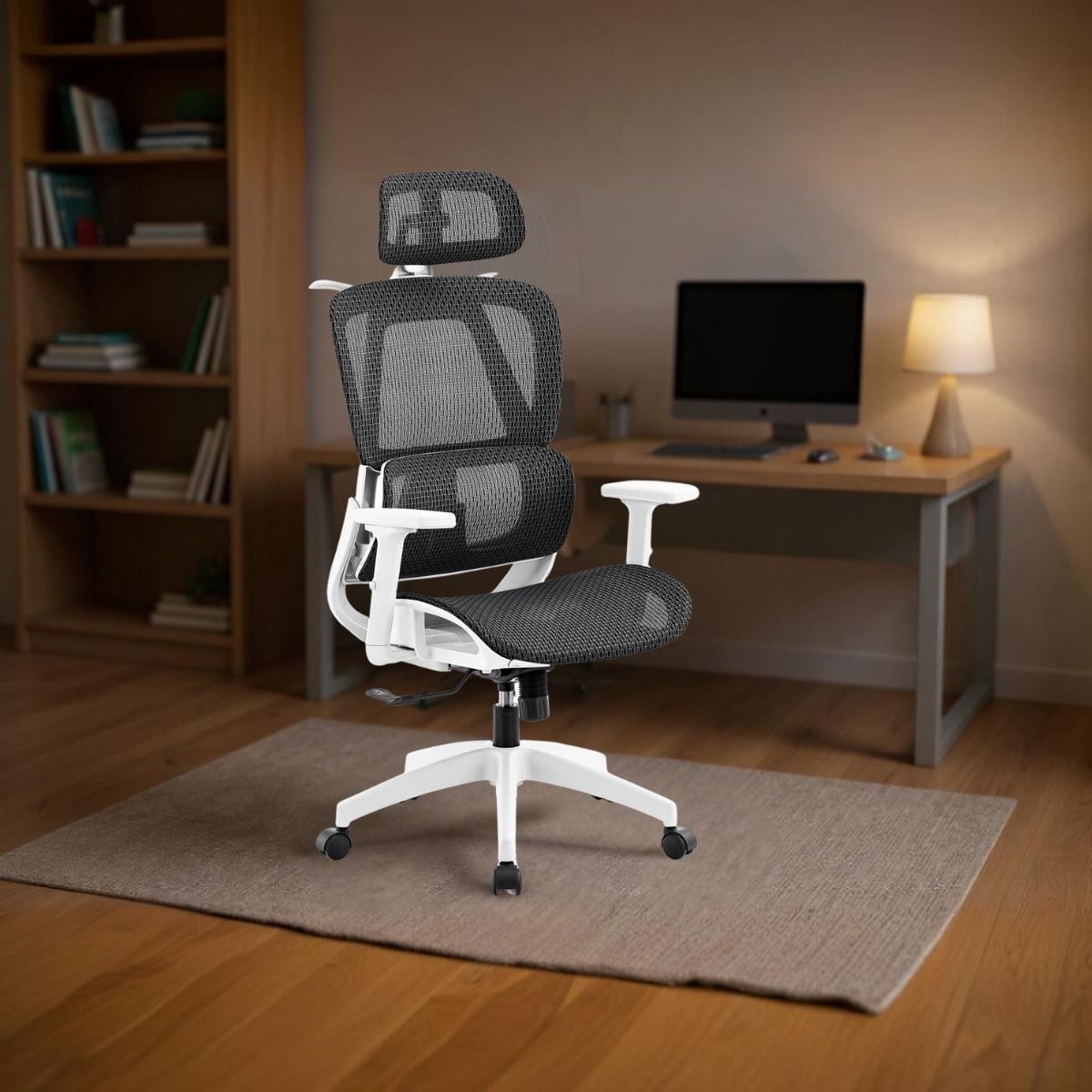 Silla-de-oficina-Ergo-altura-regulable-transpirable-negro-118-124x70x70-cm-ambientada