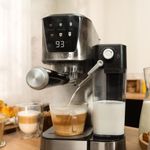 Cafetera-semiautomatica-Cecotec-Power-Espresso-20-Cream-1350W-pantalla-tactil-plata