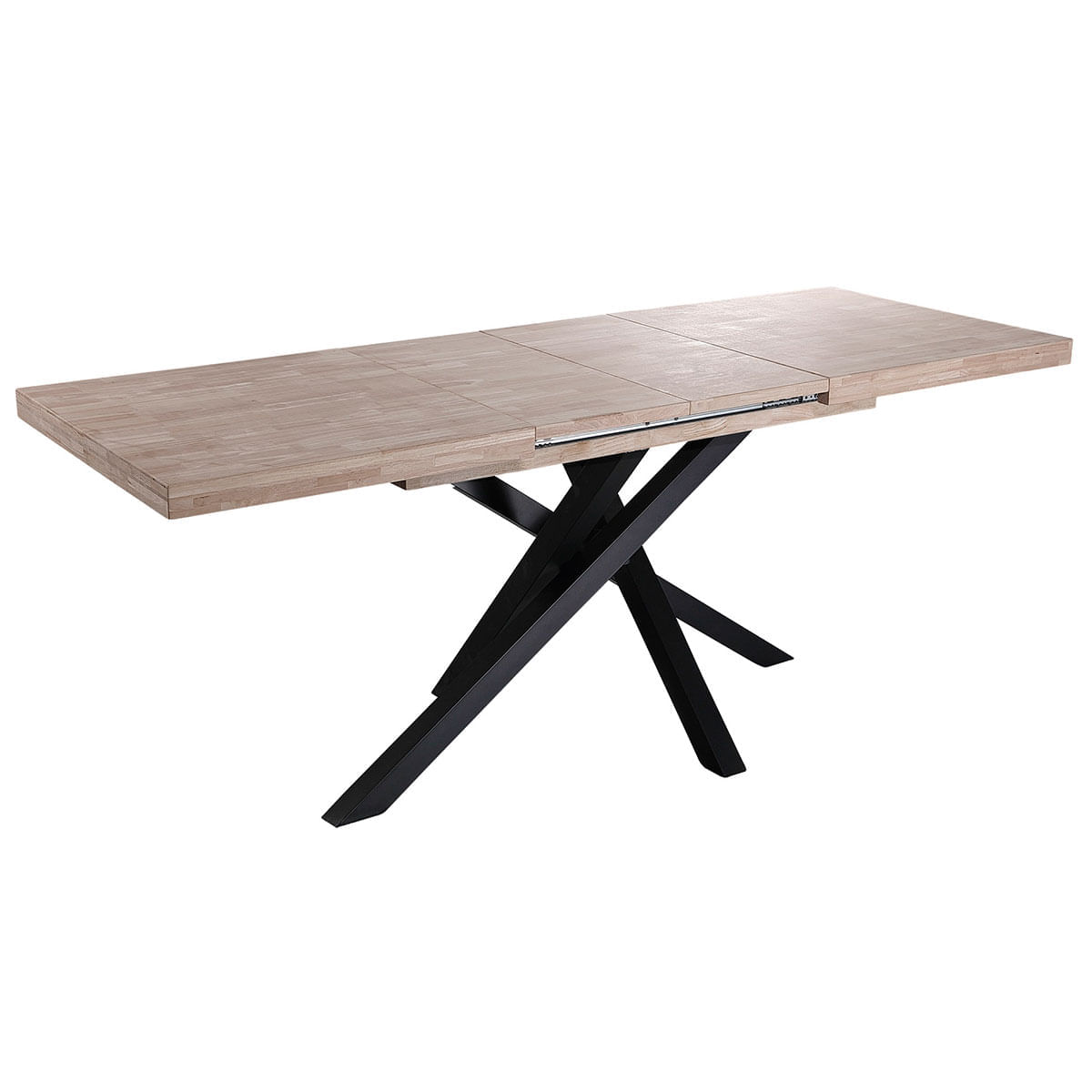 Mesa-de-comedor-Xena-extensible-forma-rectangular-roble-Honey-negro-76x140-180-220x90-cm-3