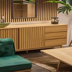 Mueble-bajo-de-TV-Trend-2-huecos---2-cajones-madera-50x150x40-cm
