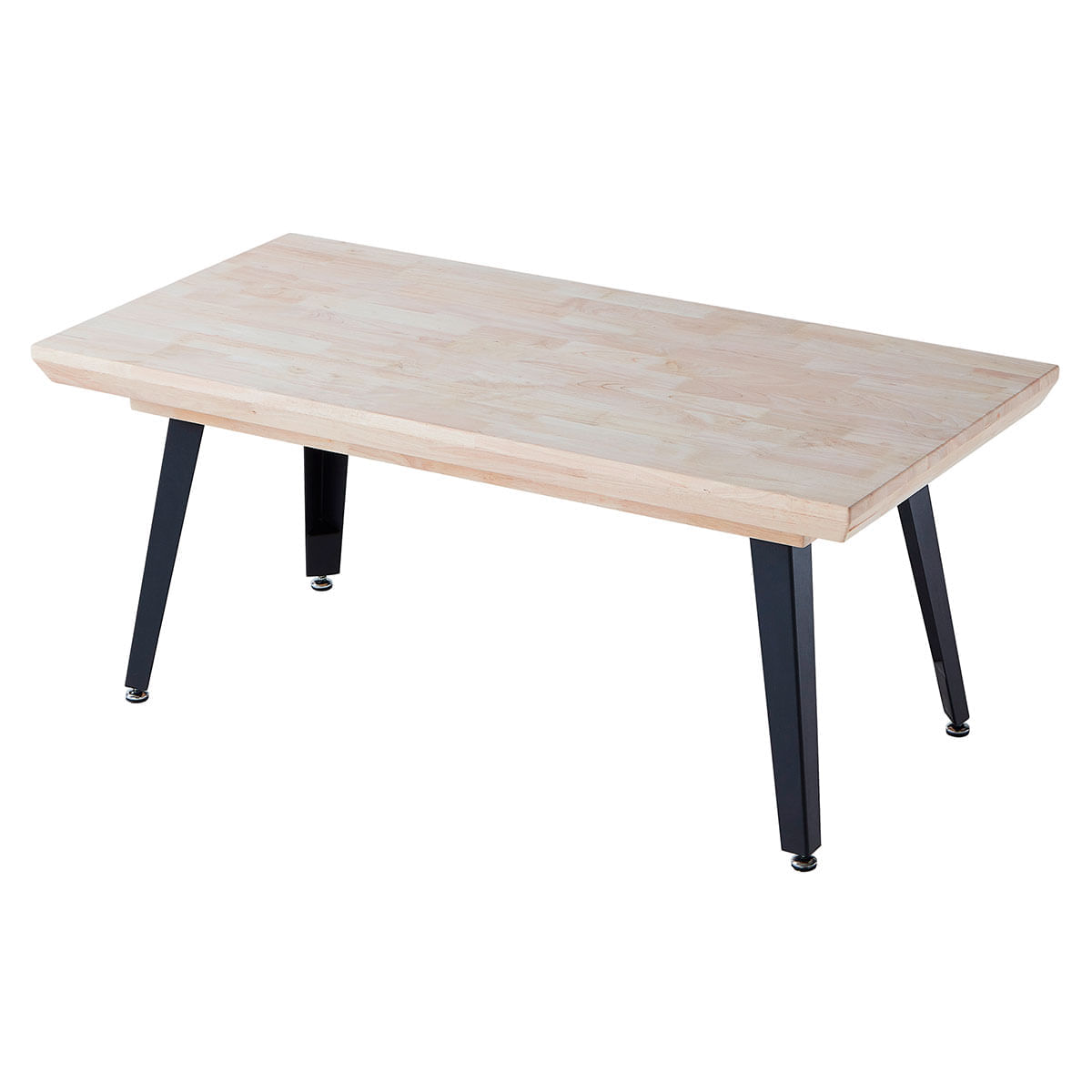 Mesa-de-centro-elevable-Berg-hueco-de-almacenaje-roble-Nordish-negro-47x120x60-cm