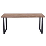 Mesa-de-comedor-extensible-Steve-diseño-nordico-roble-Honey-negro-76x140-180x80-cm-extendida