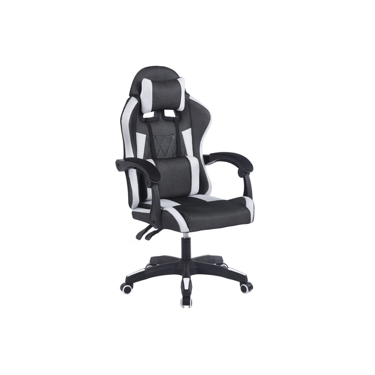 Silla-gaming-Master-altura-regulable-transpirable-negro-115-125x66x60-cm-fondo-blanco