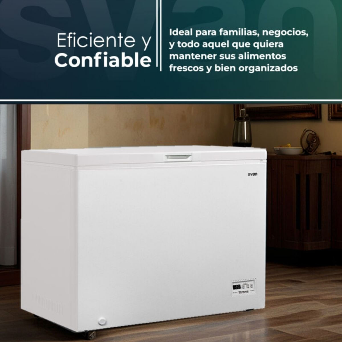 Congelador-horizontal-Svan-SCH2002EDC-198L-ciclico-E-blanco-91-cm-arcon
