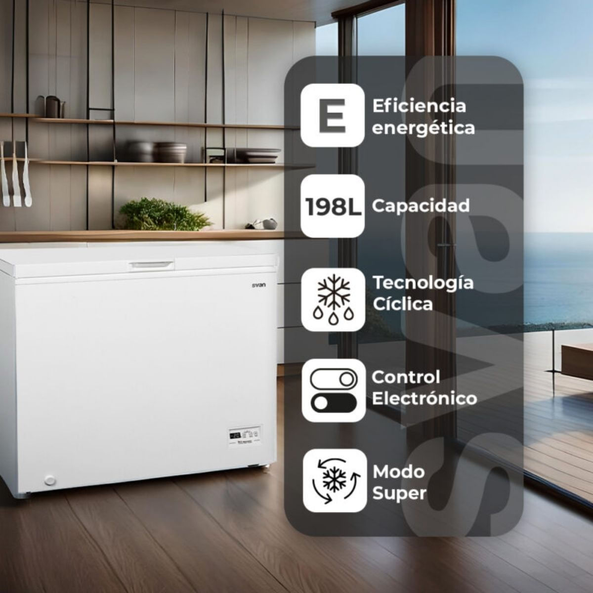 Congelador-horizontal-Svan-SCH2002EDC-198L-ciclico-E-blanco-91-cm-web-caracteristicas
