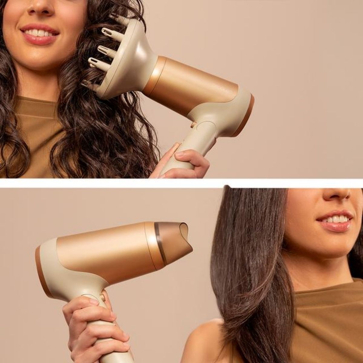Secador-de-pelo-Cecotec-IoniCare-Power-Go-Heaven-plegable-con-accesorios-beige-