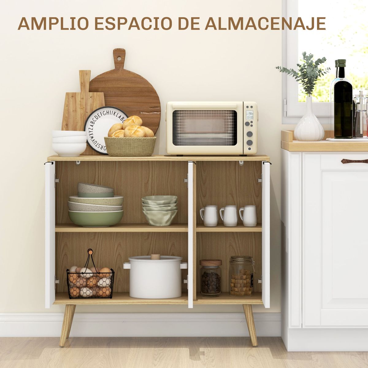 Aparador-Hogar-Homcom-3-puertas-blanco-natural-774x915x35-cm-interior