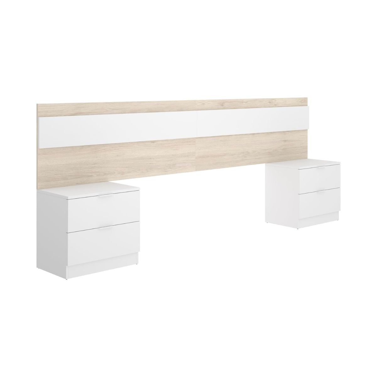 Conjunto-de-dormitorio-Niza-cabecero---2-mesitas-de-noche-natural-blanco-955x248x34-cm-fondo-blanco