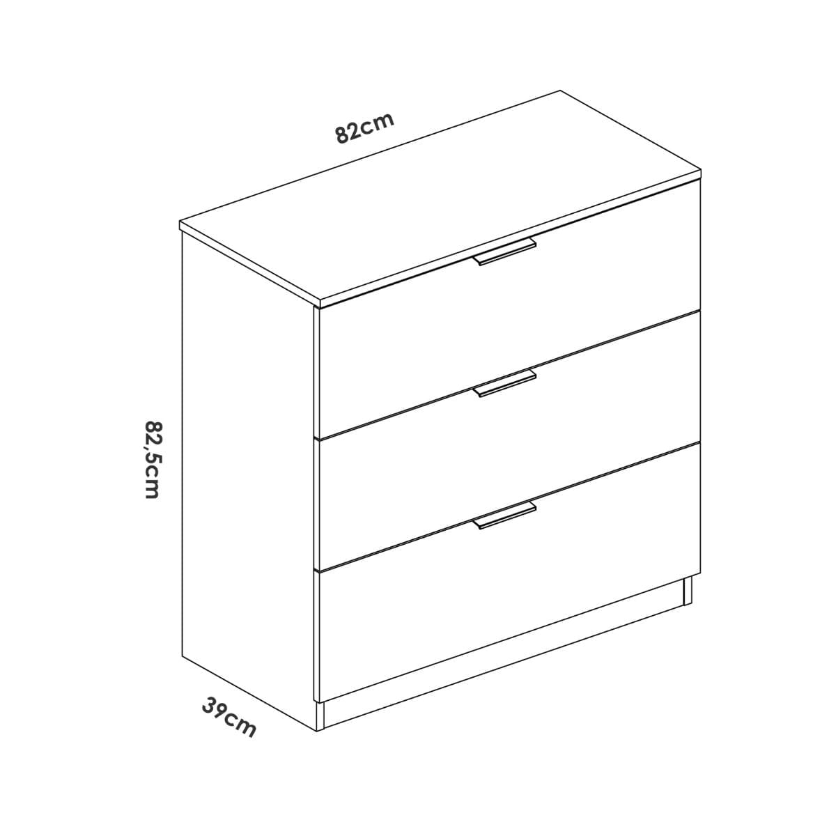 Comoda-Lago-3-cajones-blanco-825x82x39-cm-medidas
