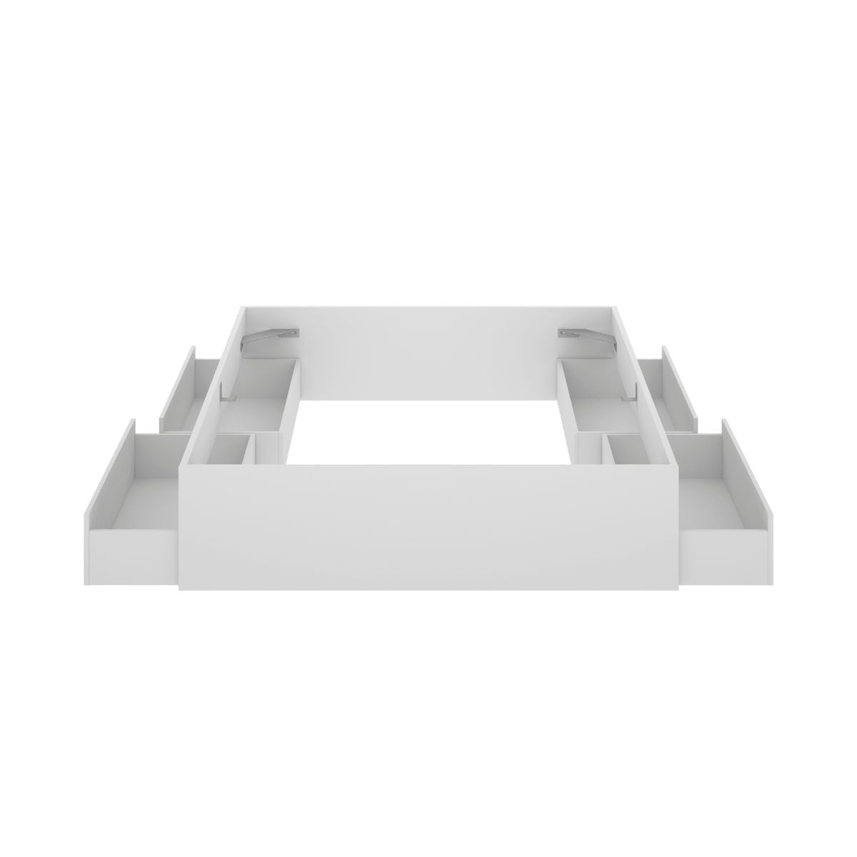 Aro-de-cama-Lago-con-4-cajones-blanco-39x1486x1948-cm-fondo-blanco