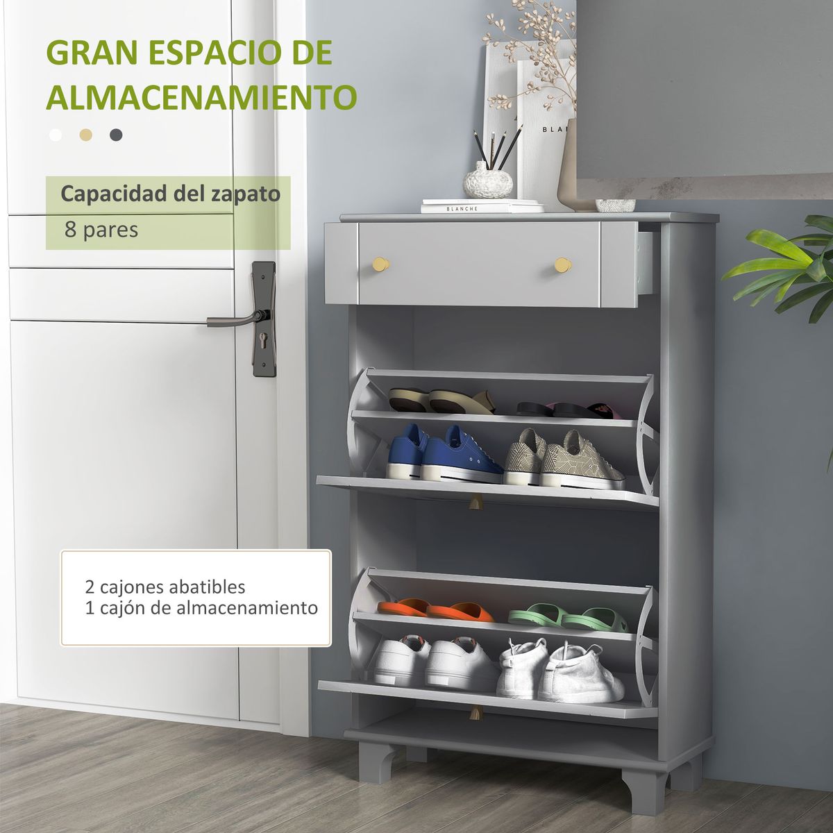 Zapatero-Afternoon-Homcom-cajon-con-2-puertas-gris-985x60x235-cm-web