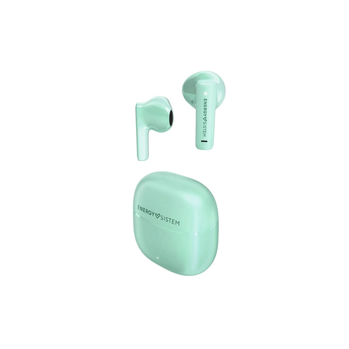 Auriculares-inalambricos-Energy-Sistem-Street-Music-True-Wireless-Bluetooth-5.4-estuche-de-carga-verde-fondo-blanco