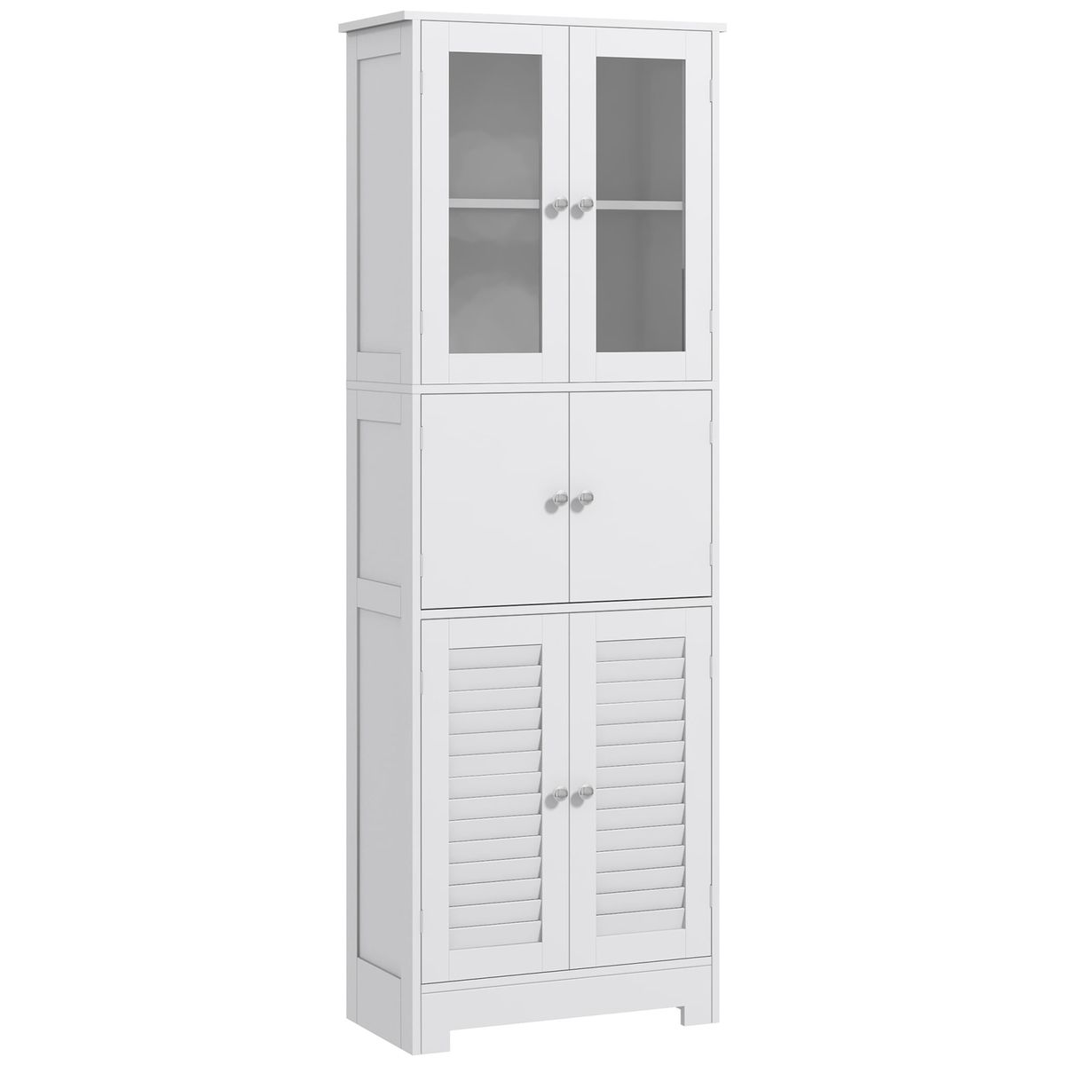 Mueble-de-baño-Kioto-Homcom-6-puertas-blanco-1705x60x30-cm-fondo-blanco