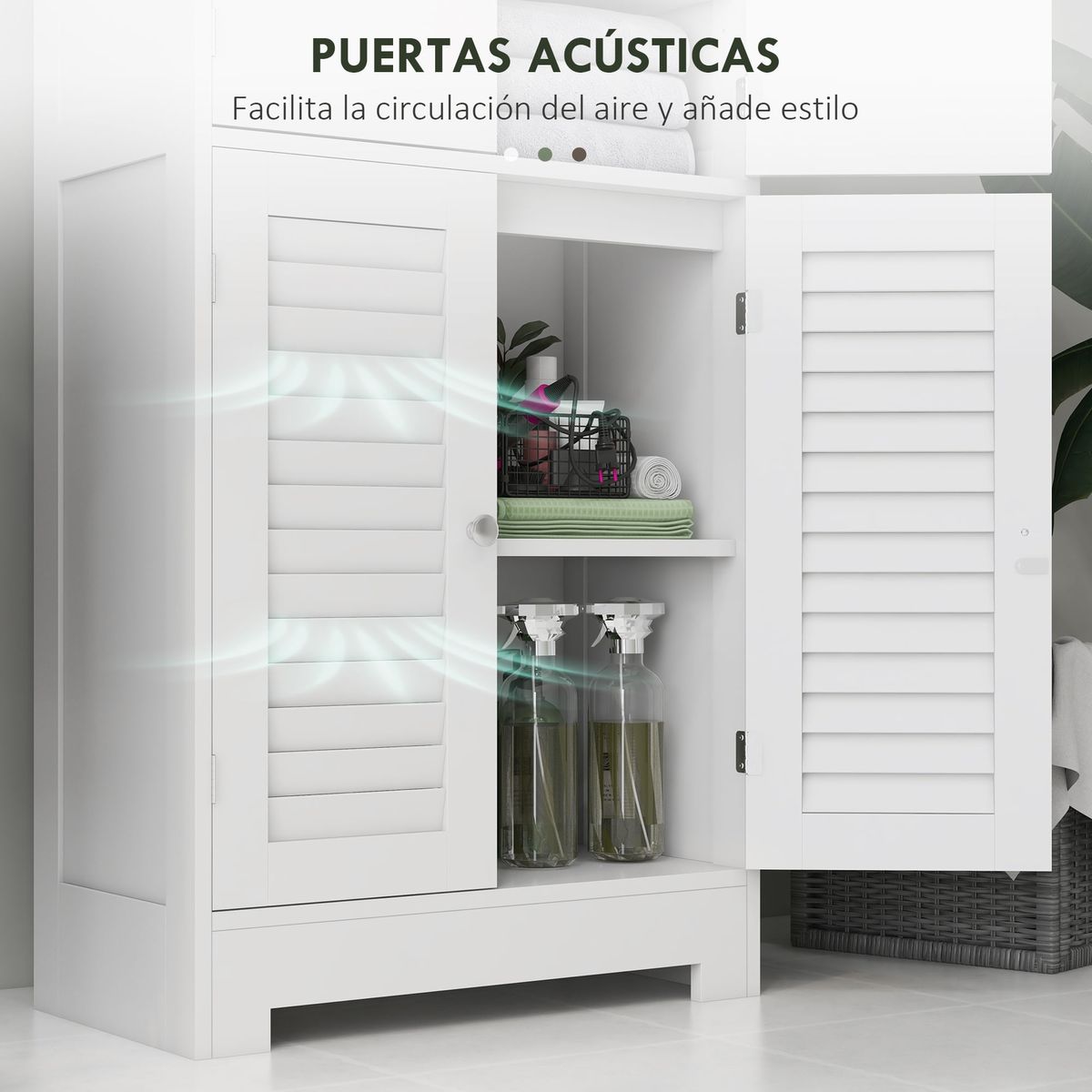 Mueble-de-baño-Kioto-Homcom-6-puertas-blanco-1705x60x30-cm