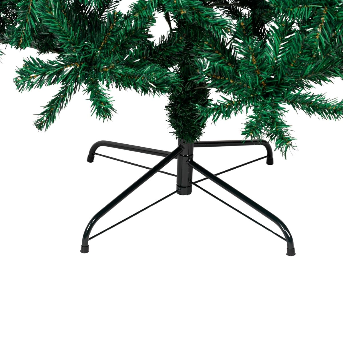 Arbol-de-navidad-1250-ramas---base-cruzada-verde-Ø60x220-cm-