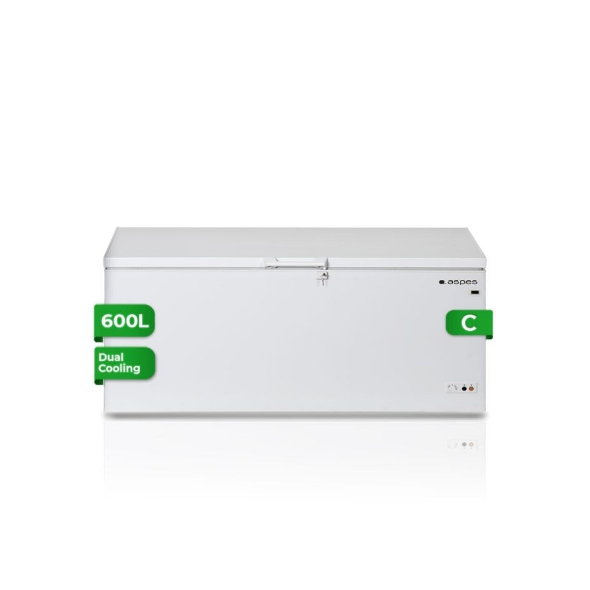 Congelador-horizontal-Aspes-ACH6200EDC-ciclico-600L-C-blanco-1904-cm-fondo-blanco