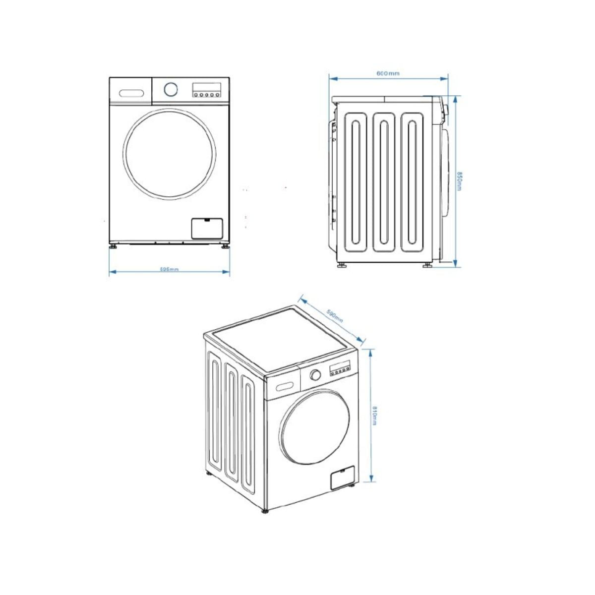 Lavadora-carga-frontal-Aspes-AL9402AIDVB-9kg-1400-rpm-A-blanco-negro-595-cm-medidas