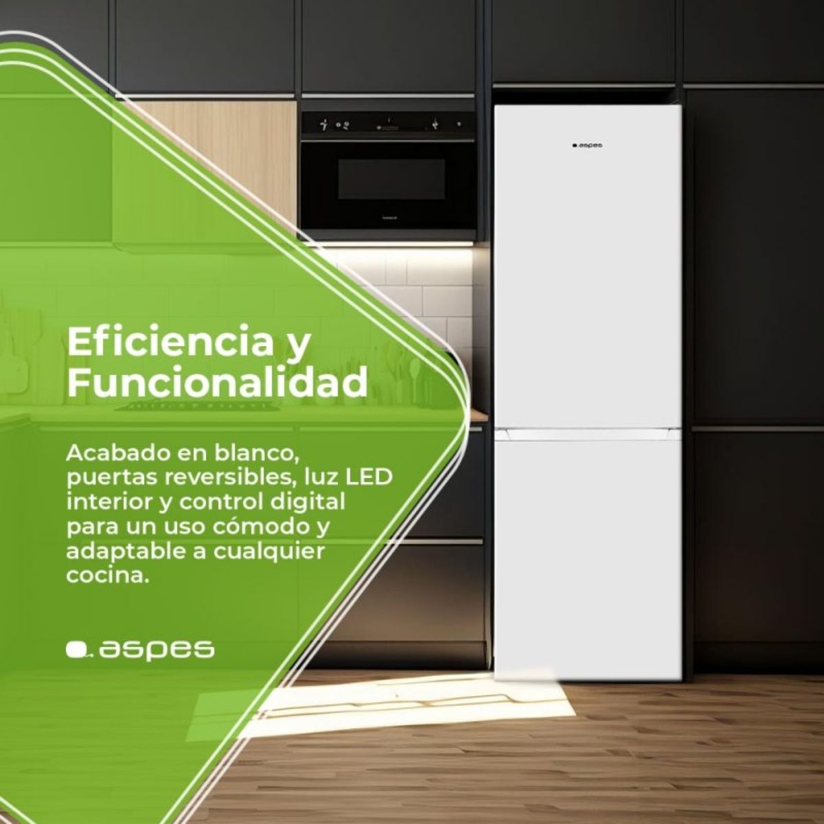 Frigorifico-combi-Aspes-AC185601ENF-No-Frost-304L-E-blanco-186-cm
