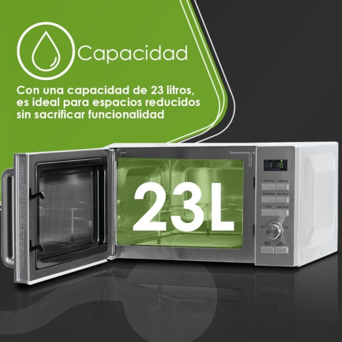 Microondas-Aspes-AMWC23900DGN-1000W-25L-con-grill-13-programas-inox-capacidad