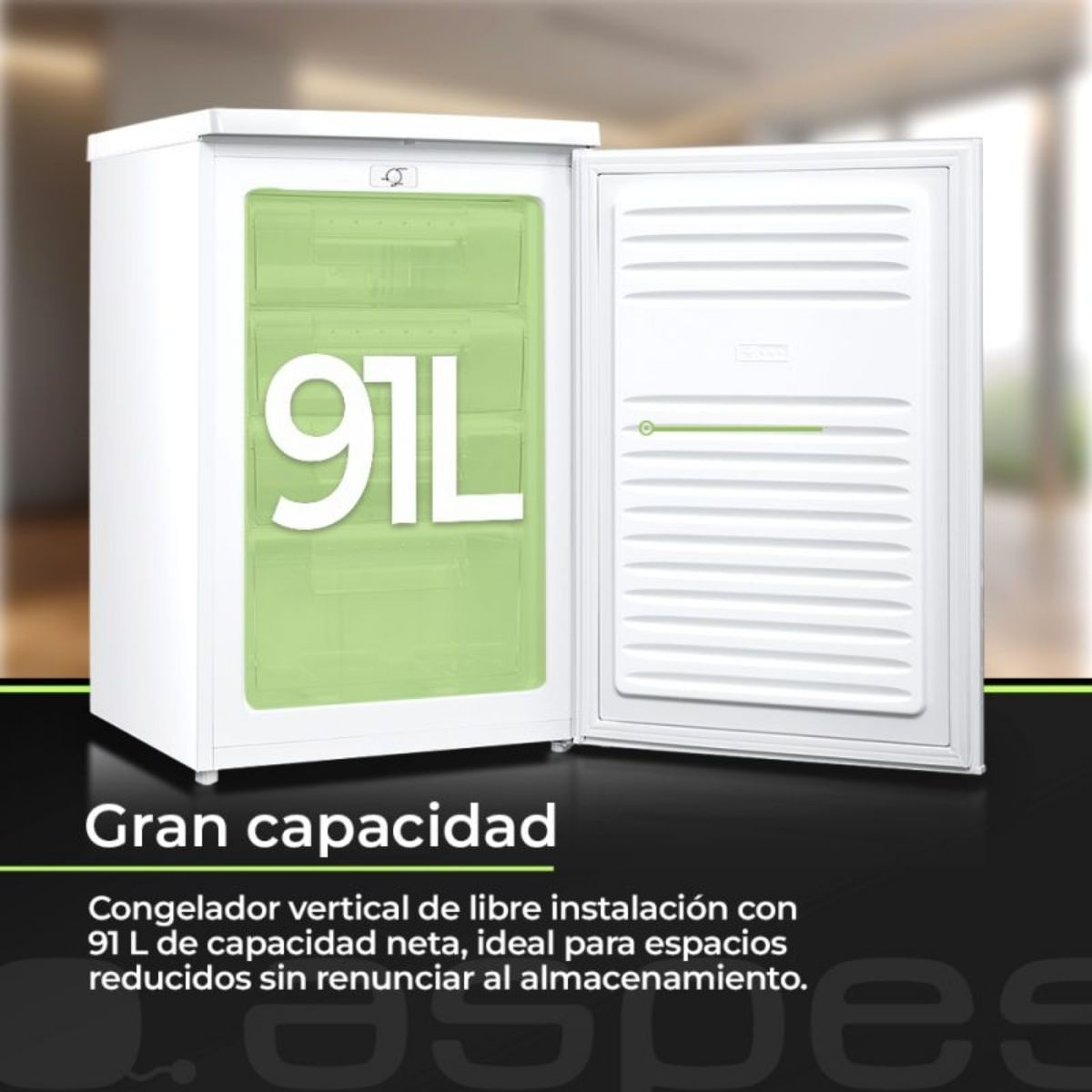 Congelador-vertical-Aspes-ACV855501E-ciclico-91L-E-blanco-55-cm-capacidad