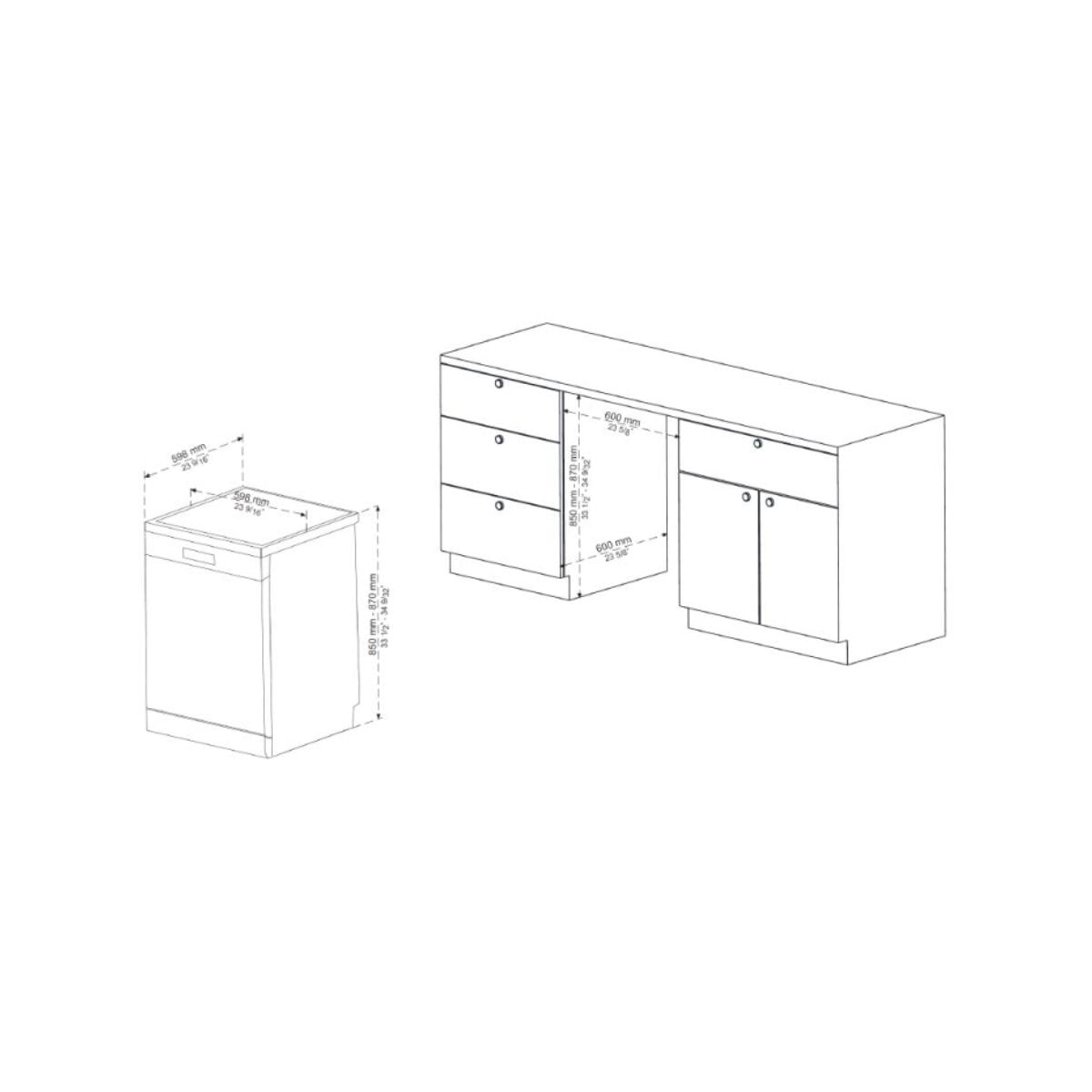Lavavajillas-Aspes-AJ14600BDX-14-servicios-8-programas-B-inox-60-cm-