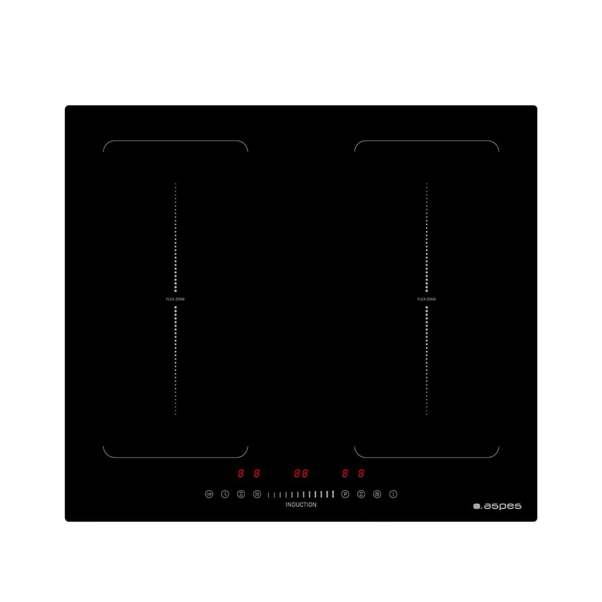 Placa-de-induccion-Aspes-AIFZ2601S-7360W-4-zonas-negro-60-cm-