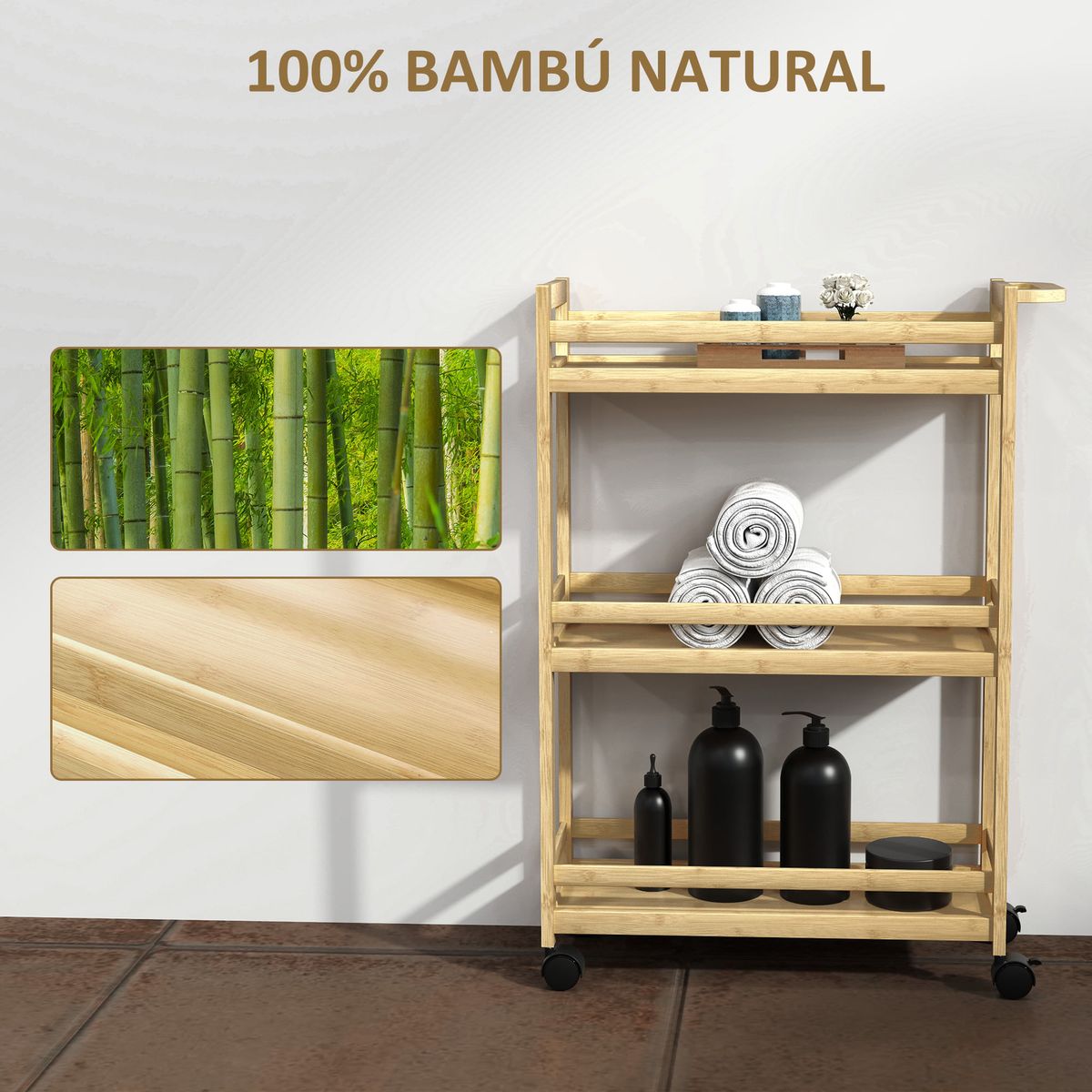Carrito-auxiliar-Cover-Homcom-3-niveles-con-ruedas-natural-75x55x20-cm