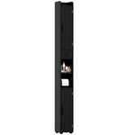 Columna-de-baño-Over-Homcom-2-puertas-con-portarrollos-negro-fondo-blanco