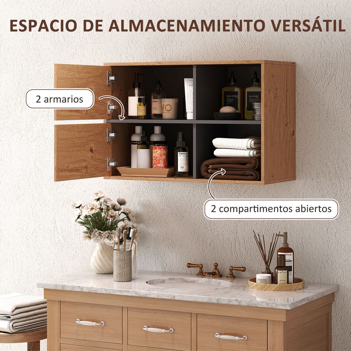 Mueble-de-baño-Loira-Homcom-liso-natural-575x80x35-cm