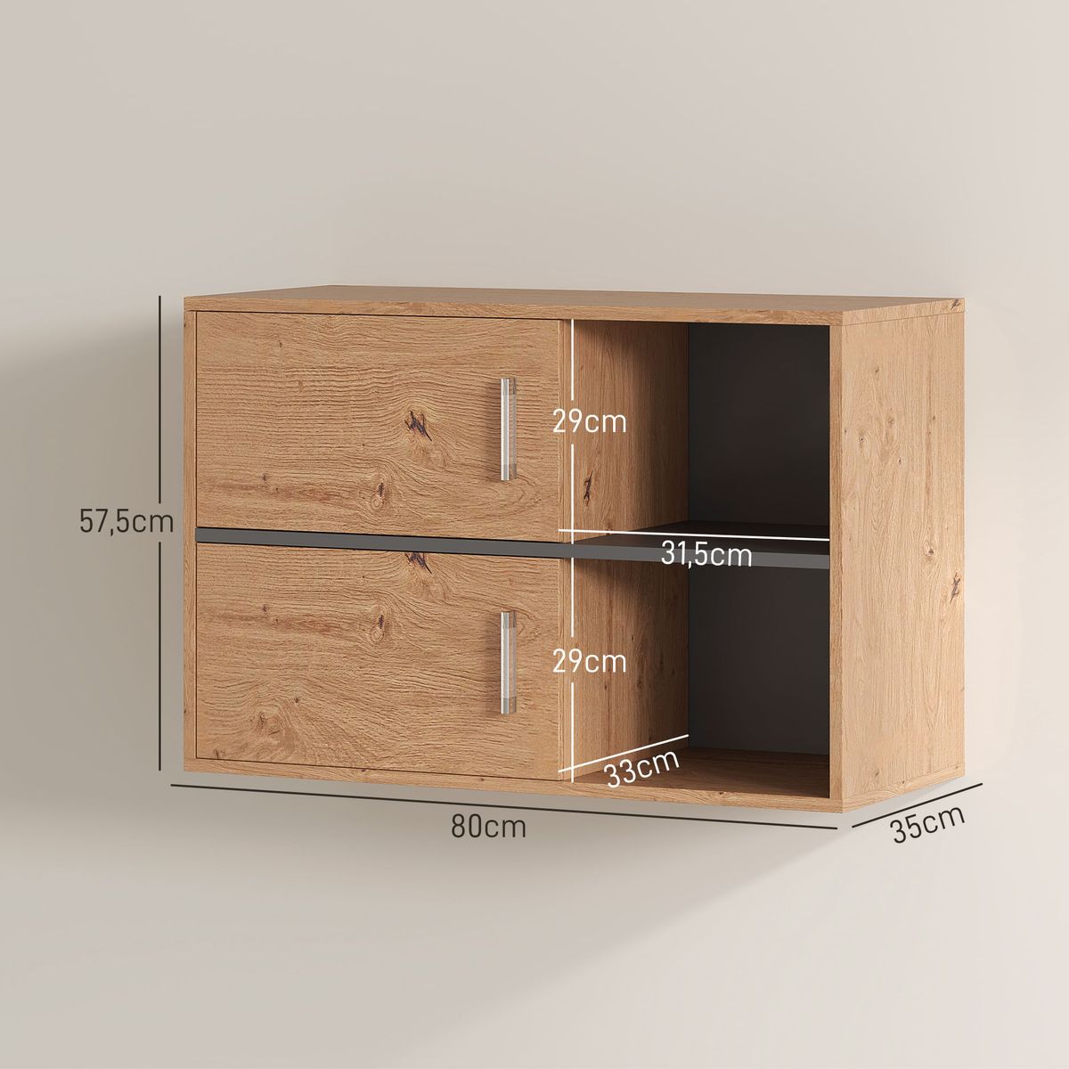 Mueble-de-baño-Loira-Homcom-liso-natural-575x80x35-cm