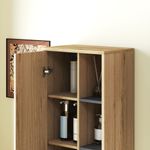 Mueble-de-baño-Elna-Homcom-alto-natural