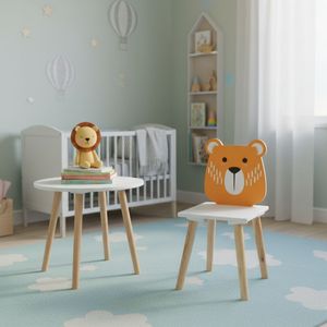 Silla Ninfa diseño infantil 52x24x29,5 cm