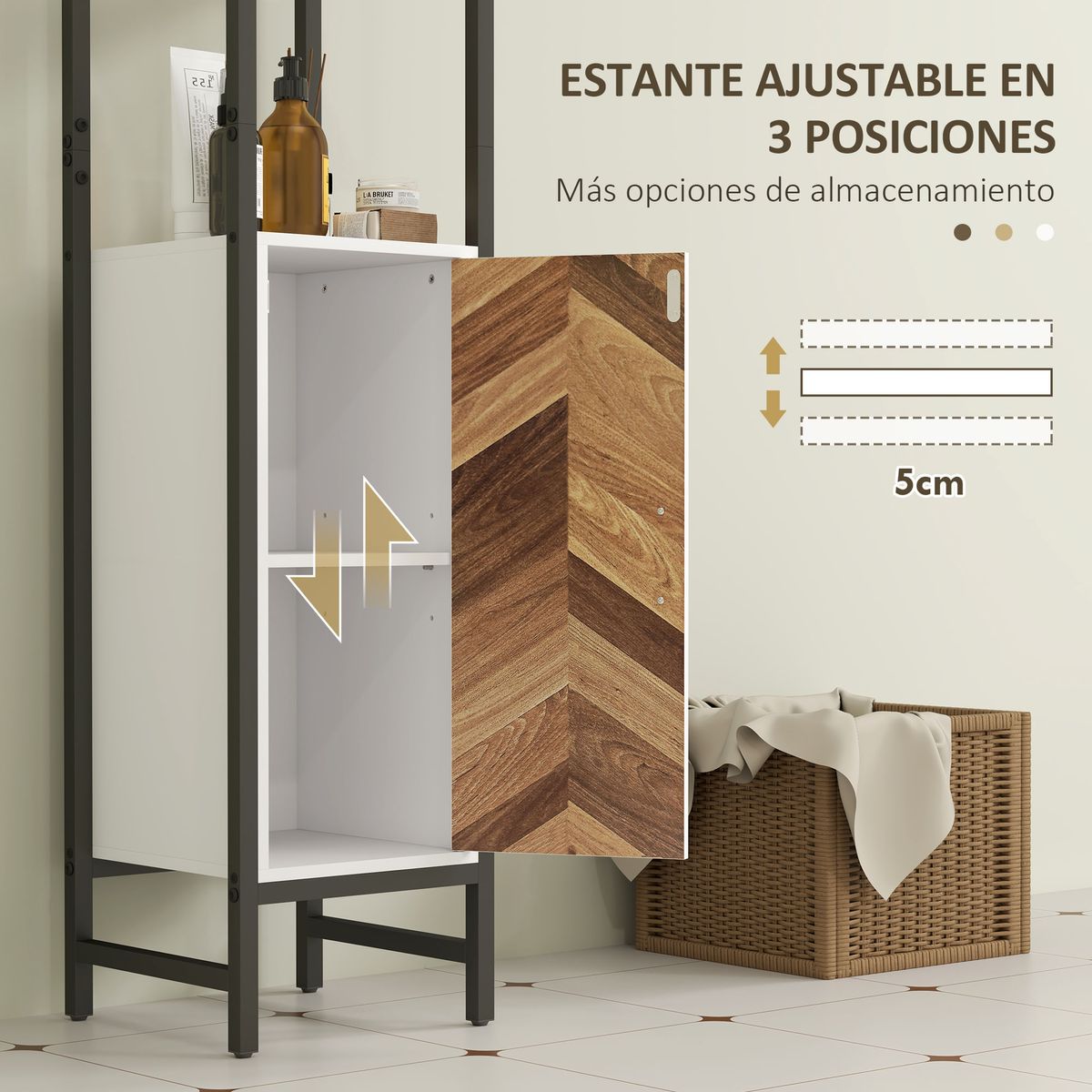 Mueble-de-baño-Nara-Homcom-alto-nogal