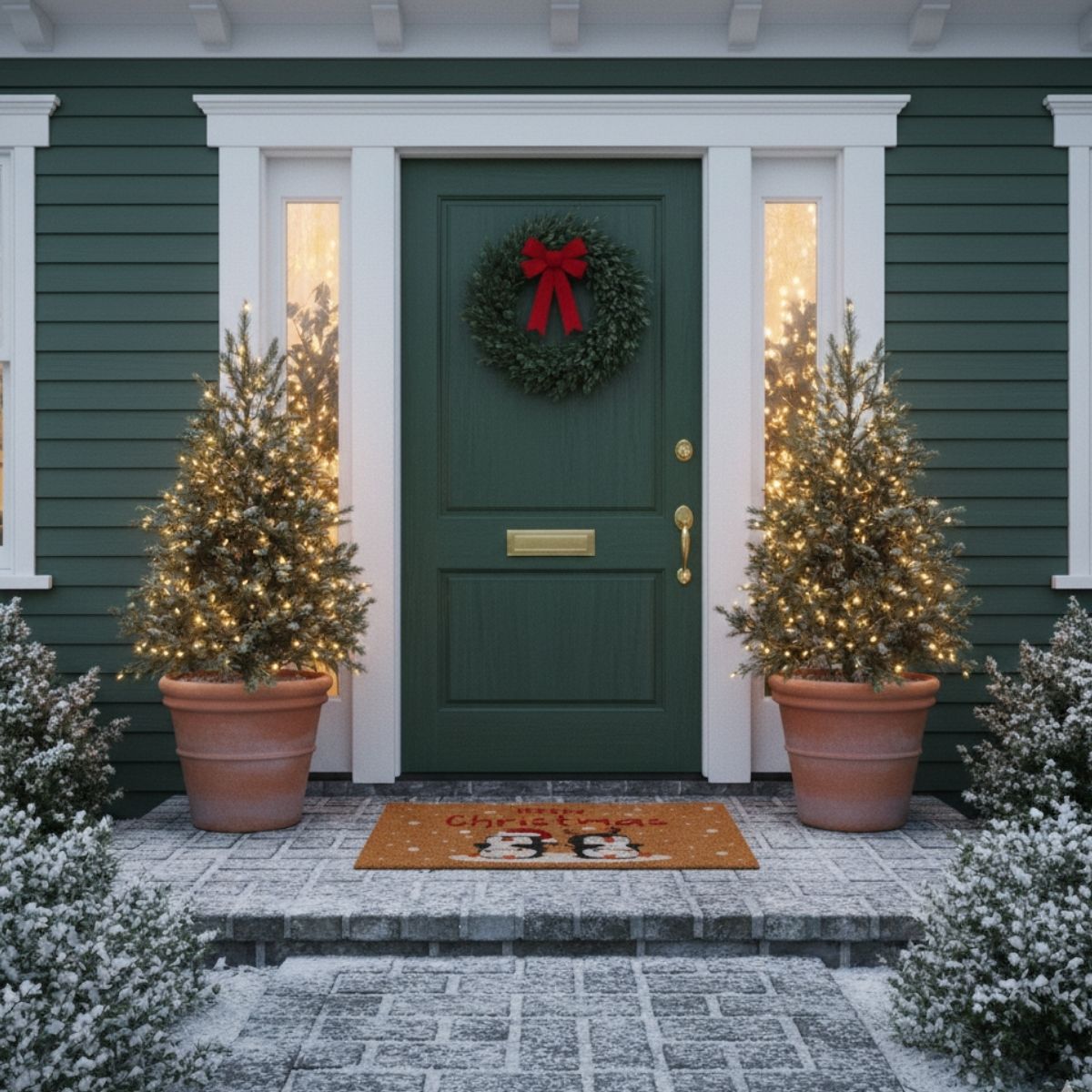 Felpudo-Noel-Pinguino-diseño-navideño-39x59-cm-ambientada-casa