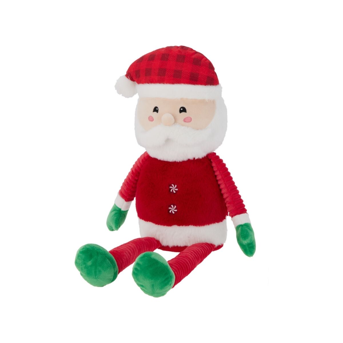 Figura-decorativa-Estiva-diseño-navideño-rojo-fondo-blanco