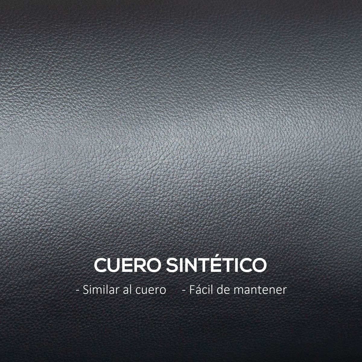 Sofa-Esker-Homcom-tapizado-en-cuero-negro-78x117x78-cm