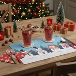 Mantel-individual-Laponia-diseño-muñecos-de-nieve-285x435-cm-mantel